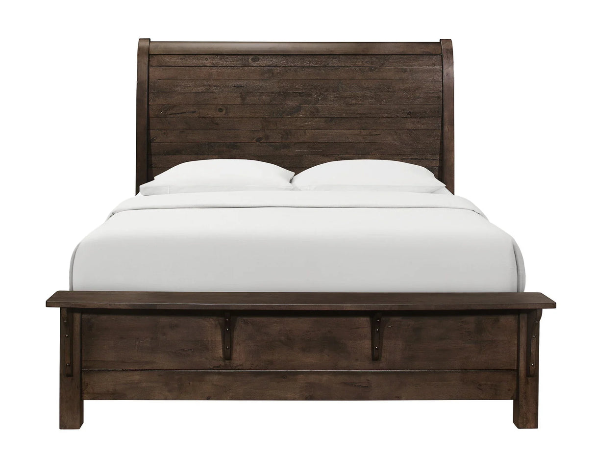 Verna - Sleigh Bed - Furniture Home Direct