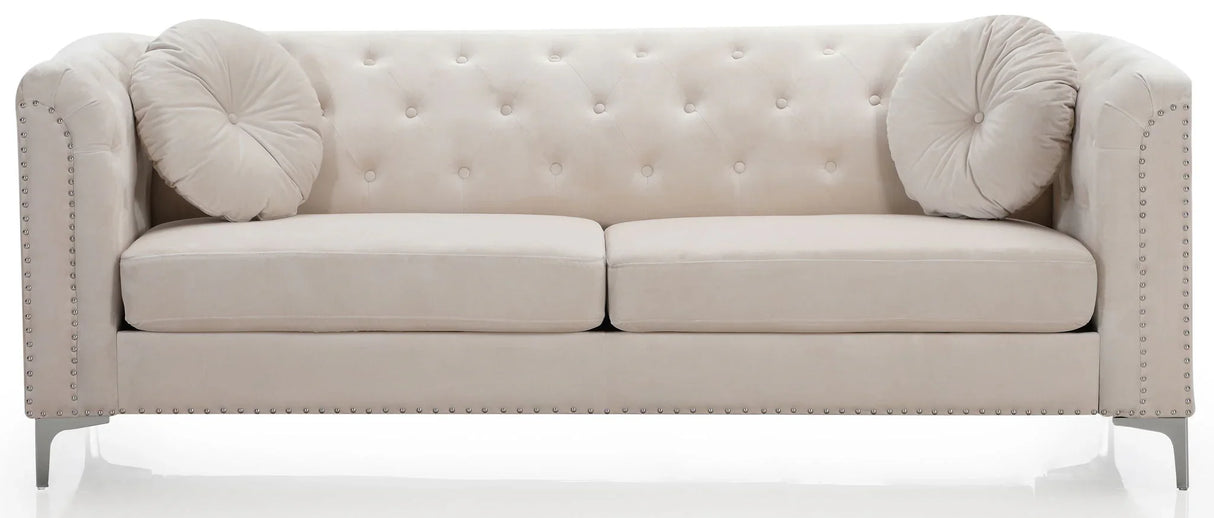 Elegant Contemporary Sofa - Furniture Home Direct