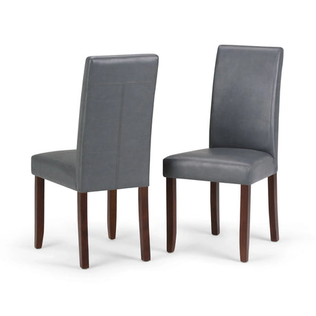 Acadian - Upholstered Parson Dining Chair (Set of 2) - Furniture Home Direct