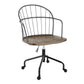 Riley - Farmhouse Adjustable Office Chair - Furniture Home Direct