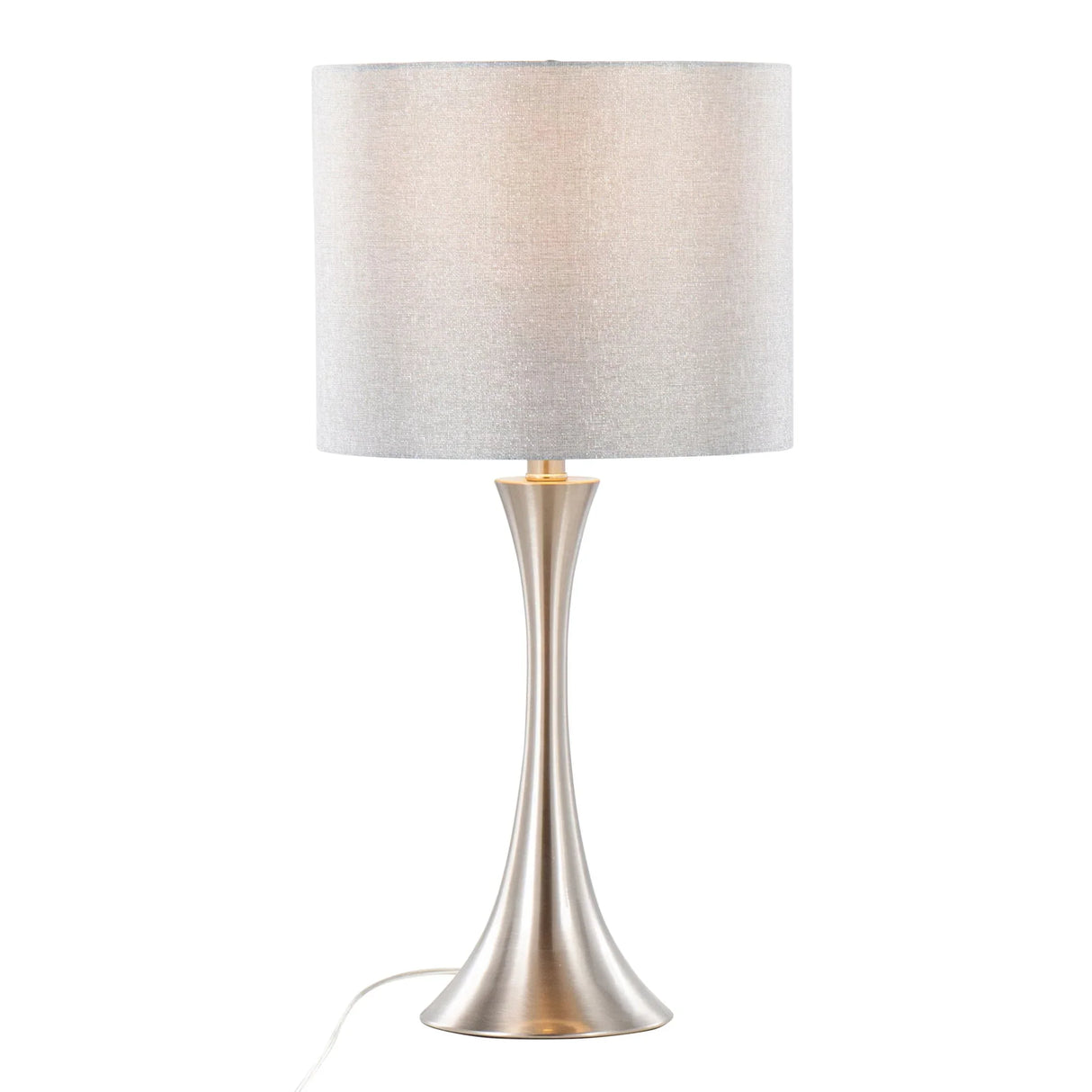 Lenuxe - Contemporary Semi Gloss Table Lamp (Set of 2) - Furniture Home Direct