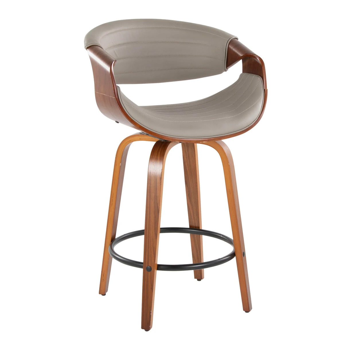 Symphony - Mid Century Stylish Design Modern Counter Stool (Set of 2) - Furniture Home Direct