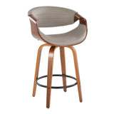 Symphony - Mid Century Stylish Design Modern Counter Stool (Set of 2) - Furniture Home Direct