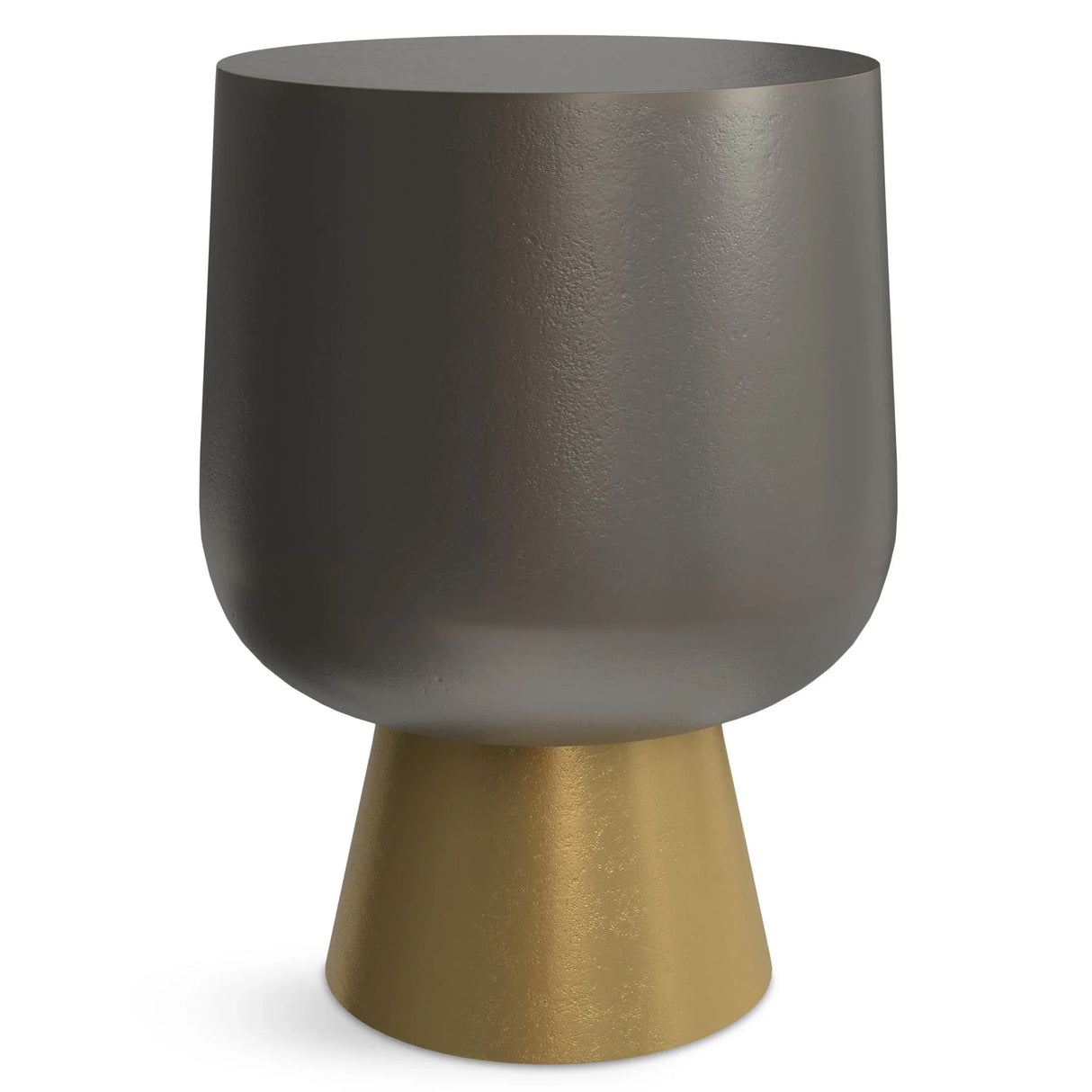 Anthony - Cast Aluminum Side Table - Bronze - Furniture Home Direct