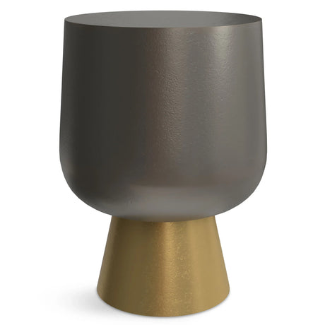Anthony - Cast Aluminum Side Table - Bronze - Furniture Home Direct