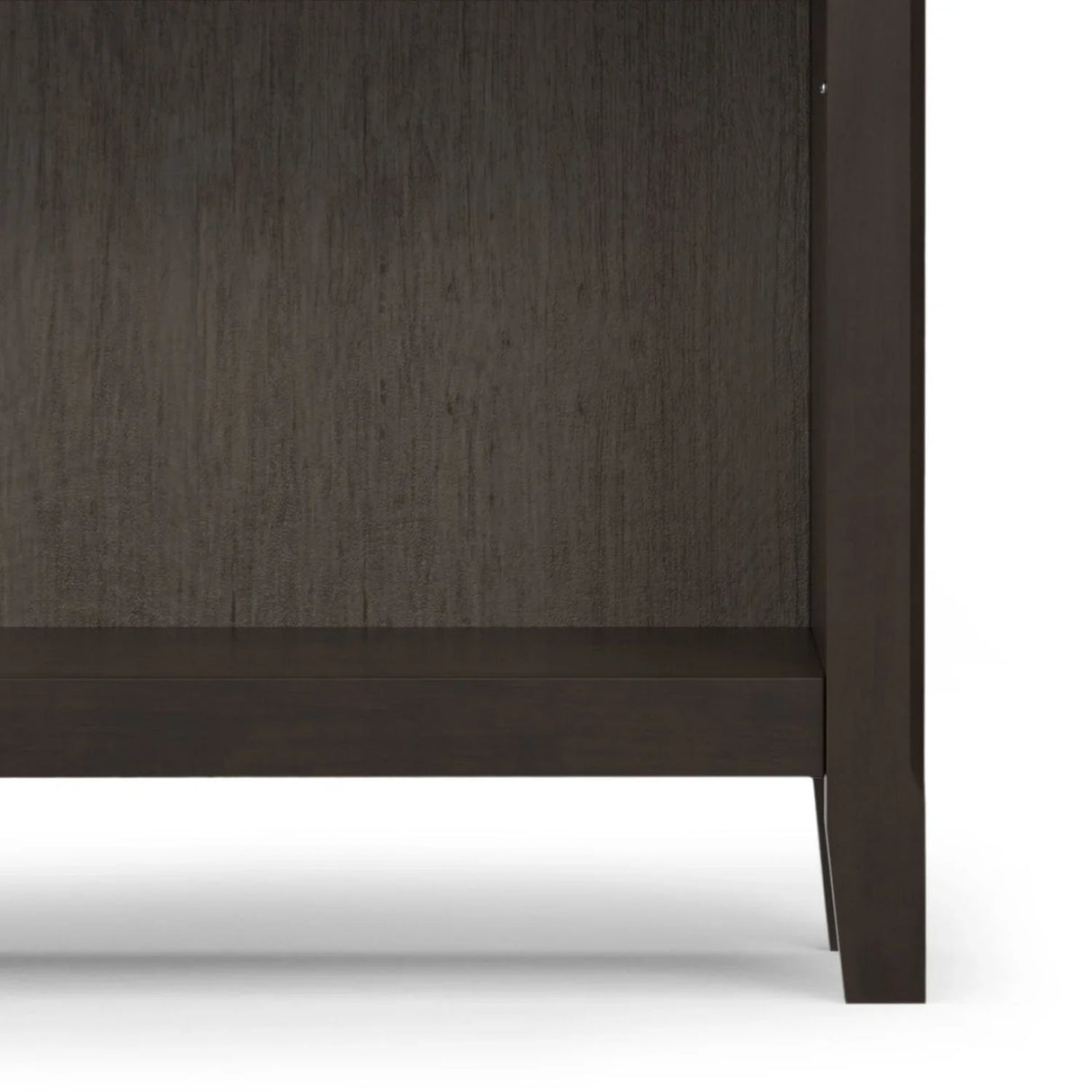 Amherst - Transitional 5 Shelf Bookcase - Brown - Furniture Home Direct