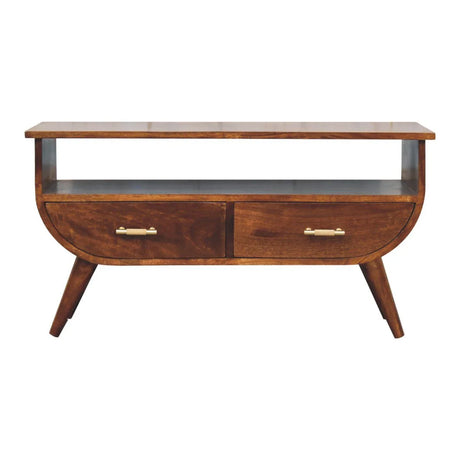 Agra - Media Unit - Brown - Furniture Home Direct