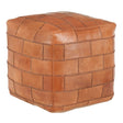 Cobbler - Industrial Pouf - Brown - Furniture Home Direct