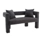 Modern Chenille Loveseat Sofa, Comfy Upholstered 2 Seater - Furniture Home Direct
