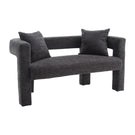 Modern Chenille Loveseat Sofa, Comfy Upholstered 2 Seater - Furniture Home Direct