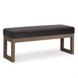 Milltown - Upholstered Ottoman Bench - Furniture Home Direct