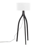 Wishbone - Contemporary Floor Lamp - Furniture Home Direct