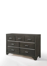 Carine II - Dresser - Gray - Furniture Home Direct