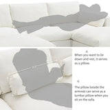Modular Sectional With Storage Pockets, 5 Seat U Shaped Couch Set With Pillows, Free Combination Modern Cloud Sofa With 2 Movable Ottoman - Furniture Home Direct