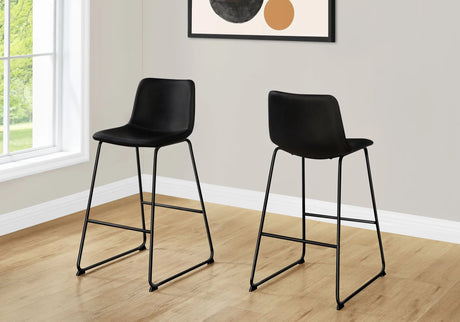 Office Chair, Bar Height, Standing, Computer Desk, Work, Leather Look, Contemporary, Modern - Furniture Home Direct