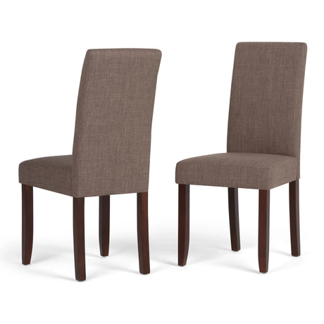 Acadian - Upholstered Parson Dining Chair (Set of 2) - Furniture Home Direct