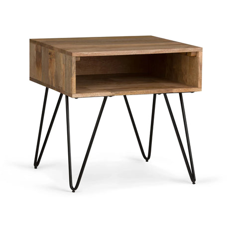 Hunter - End Table - Natural - Furniture Home Direct