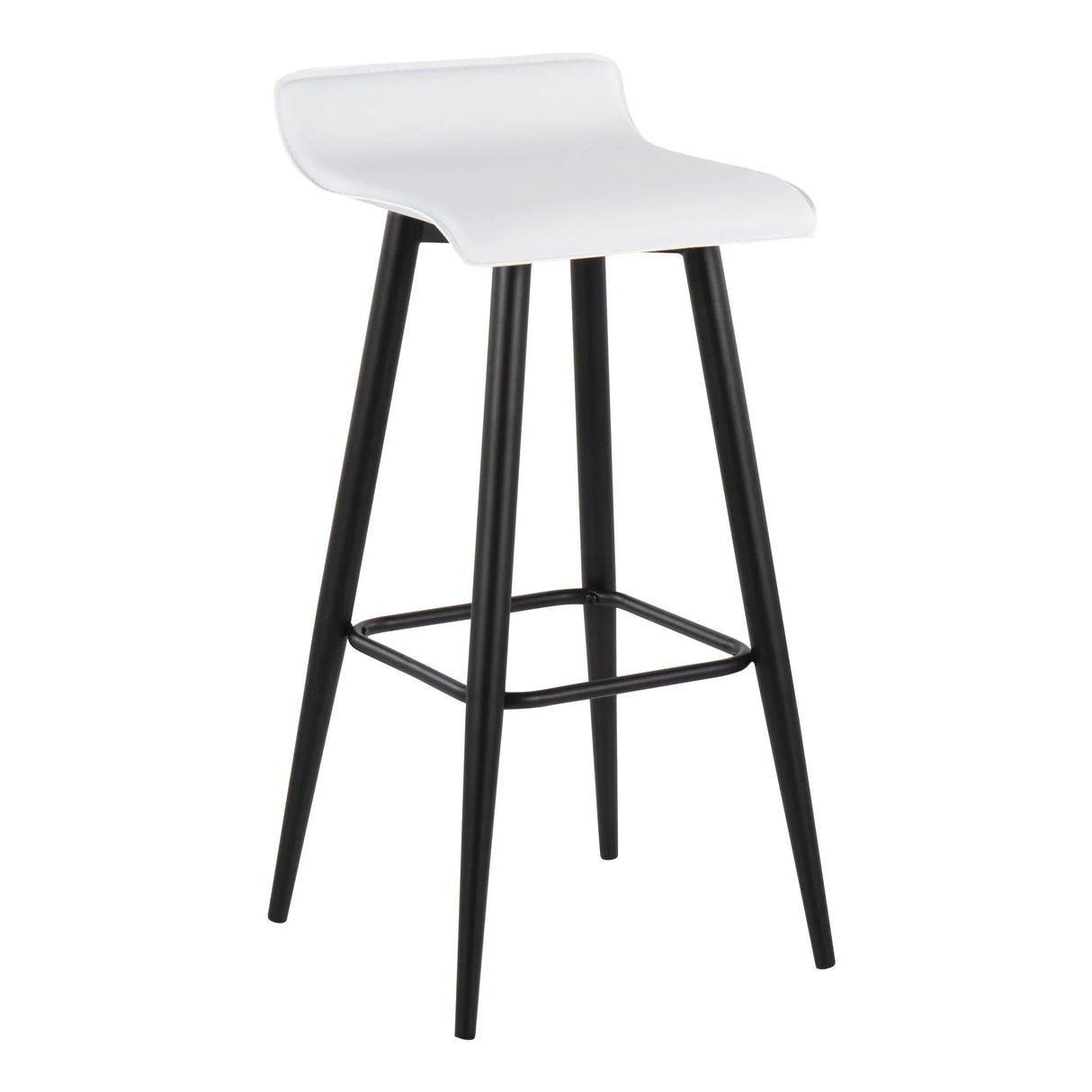 Ale - Contemporary Fixed Height Bar Stool (Set of 2) - Furniture Home Direct