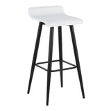 Ale - Contemporary Fixed Height Bar Stool (Set of 2) - Furniture Home Direct