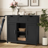 Storage Cabinets, Wooden Floor Cabinet, With Drawers And Shelves Storage Cabinets, Accent Cabinet For Living Room, Bedroom, Bathroom Furniture Home Decor - Furniture Home Direct