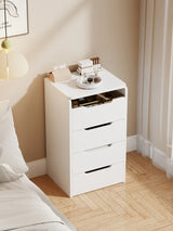Vanity Desk with Flip Top Mirror and Drawers White - Furniture Home Direct