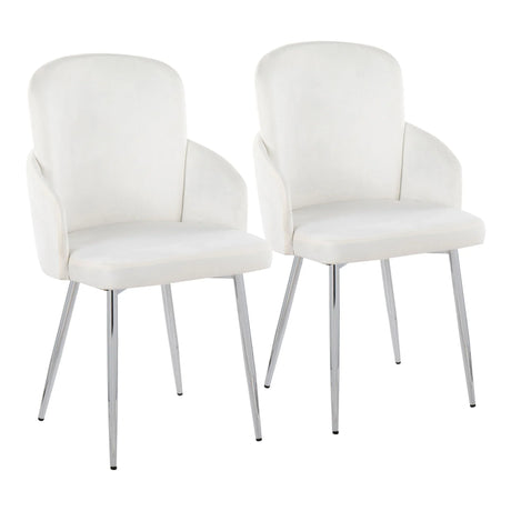 Dahlia - Contemporary, Dining Chair (Set of 2) - Furniture Home Direct