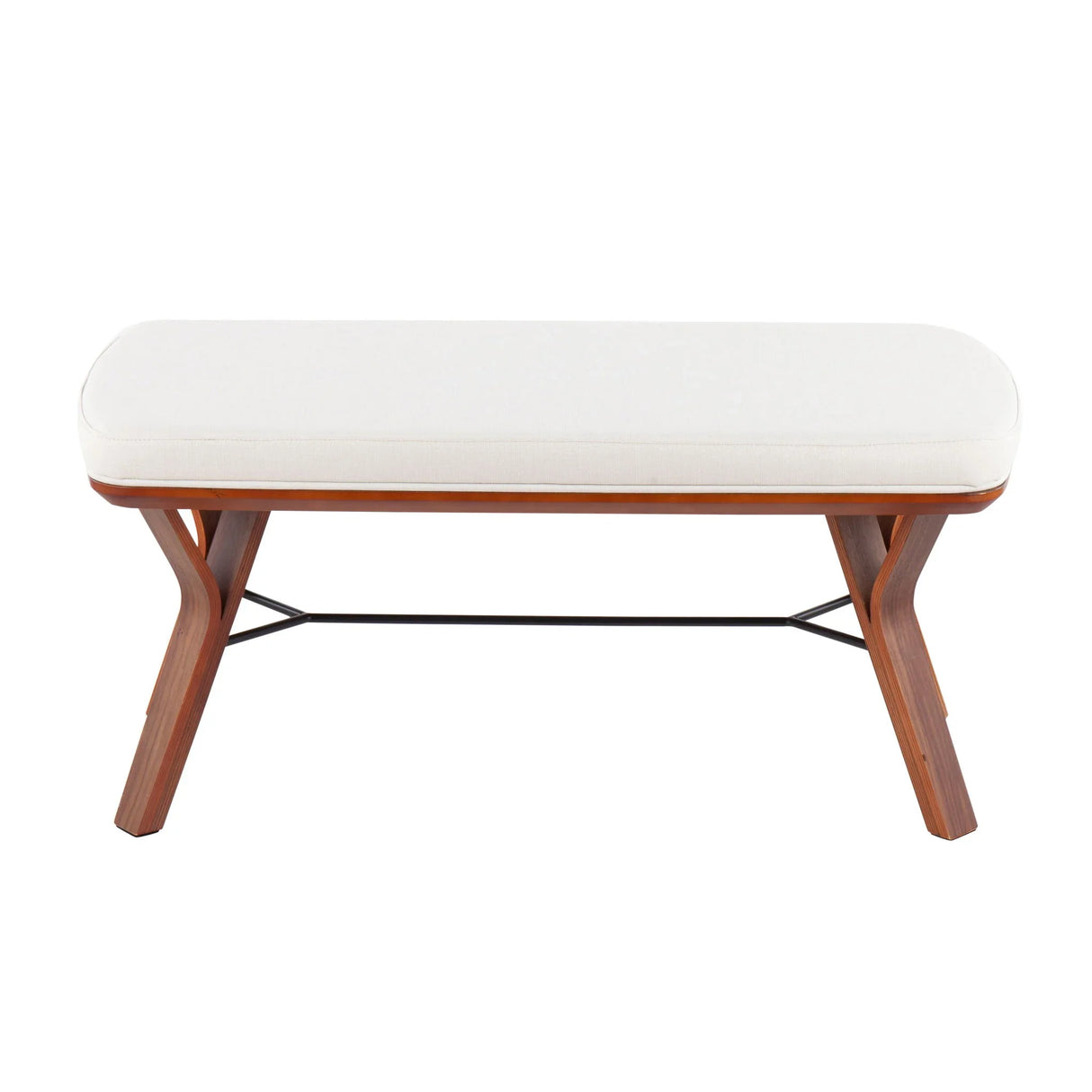 Folia - Mid Century Modern Bench - Furniture Home Direct