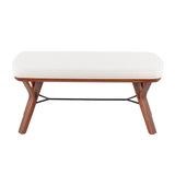 Folia - Mid Century Modern Bench - Furniture Home Direct