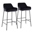 Daniella - Industrial Fixed Height Bar Stool (Set of 2) - Furniture Home Direct