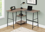 Computer Desk, Home Office, Corner, Storage Shelves, L Shape, Work, Laptop, Contemporary, Modern - Furniture Home Direct