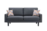 Bahamas - Minimalistic Sofa With 2 Throw Pillows - Furniture Home Direct