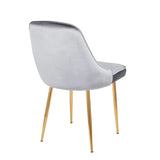 Marcel - Contemporary / Glam Dining Chair (Set of 2) - Furniture Home Direct