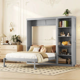 Murphy Wall Bed With Shelves - Furniture Home Direct