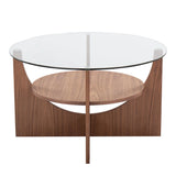 U - Shaped Contemporary Coffee Table - Furniture Home Direct