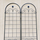 Metal Garden Trellis For Climbing Plants Outdoor Rustproof Plant Support Rose Trellis Netting Trellis - Furniture Home Direct