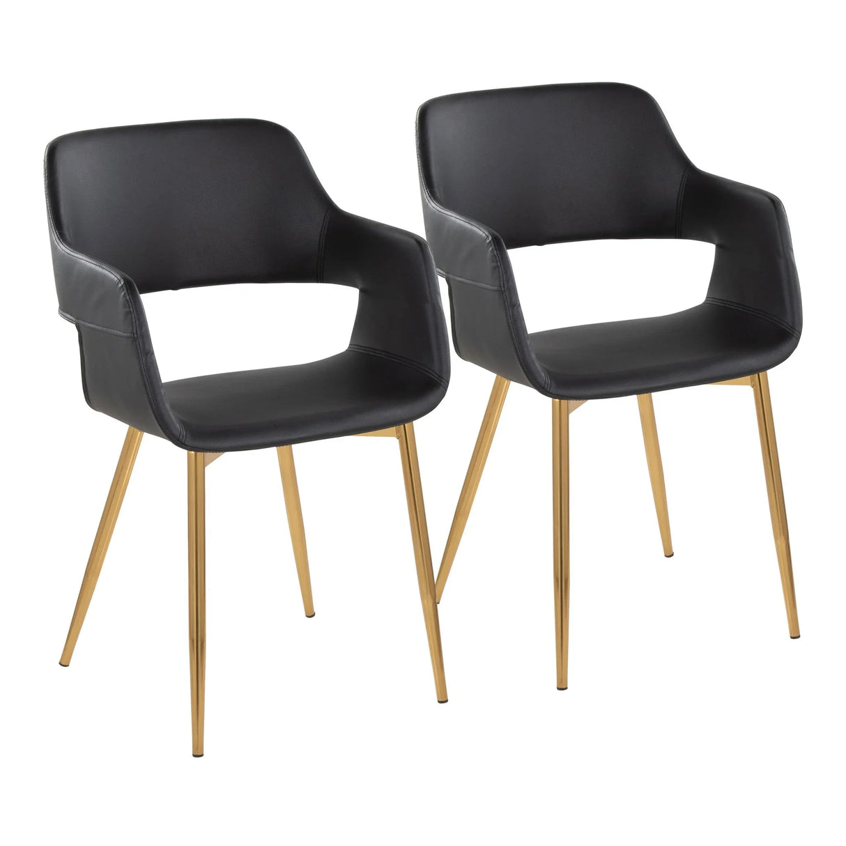 Margarite - Contemporary Versatile Dining Chair (Set of 2) - Furniture Home Direct