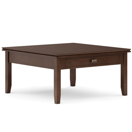 Artisan - Square Coffee Table - Russet Brown - Furniture Home Direct