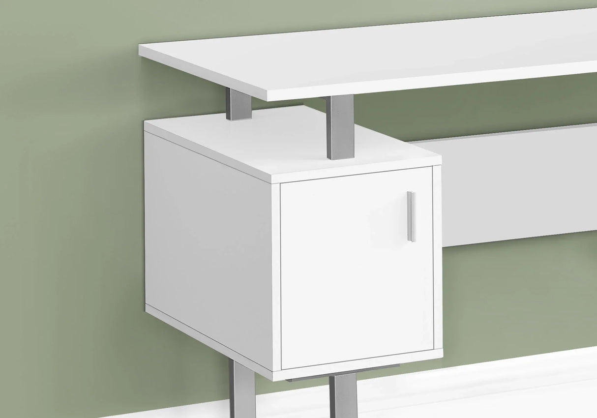 Computer Desk, Home Office, Laptop, Storage, Work, Contemporary, Modern - Furniture Home Direct