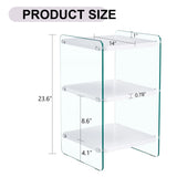Modern 3 Layer Bedside Cabinet With Storage Function - Furniture Home Direct