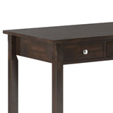 Avalon - Large Desk - Tobacco Brown - Furniture Home Direct