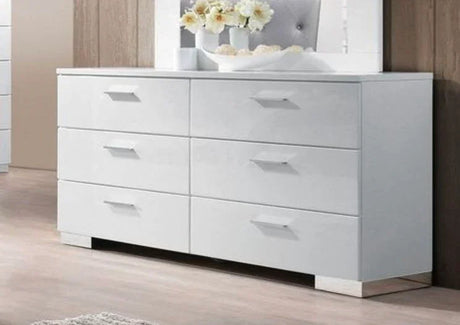Lorimar - Dresser - White - Furniture Home Direct