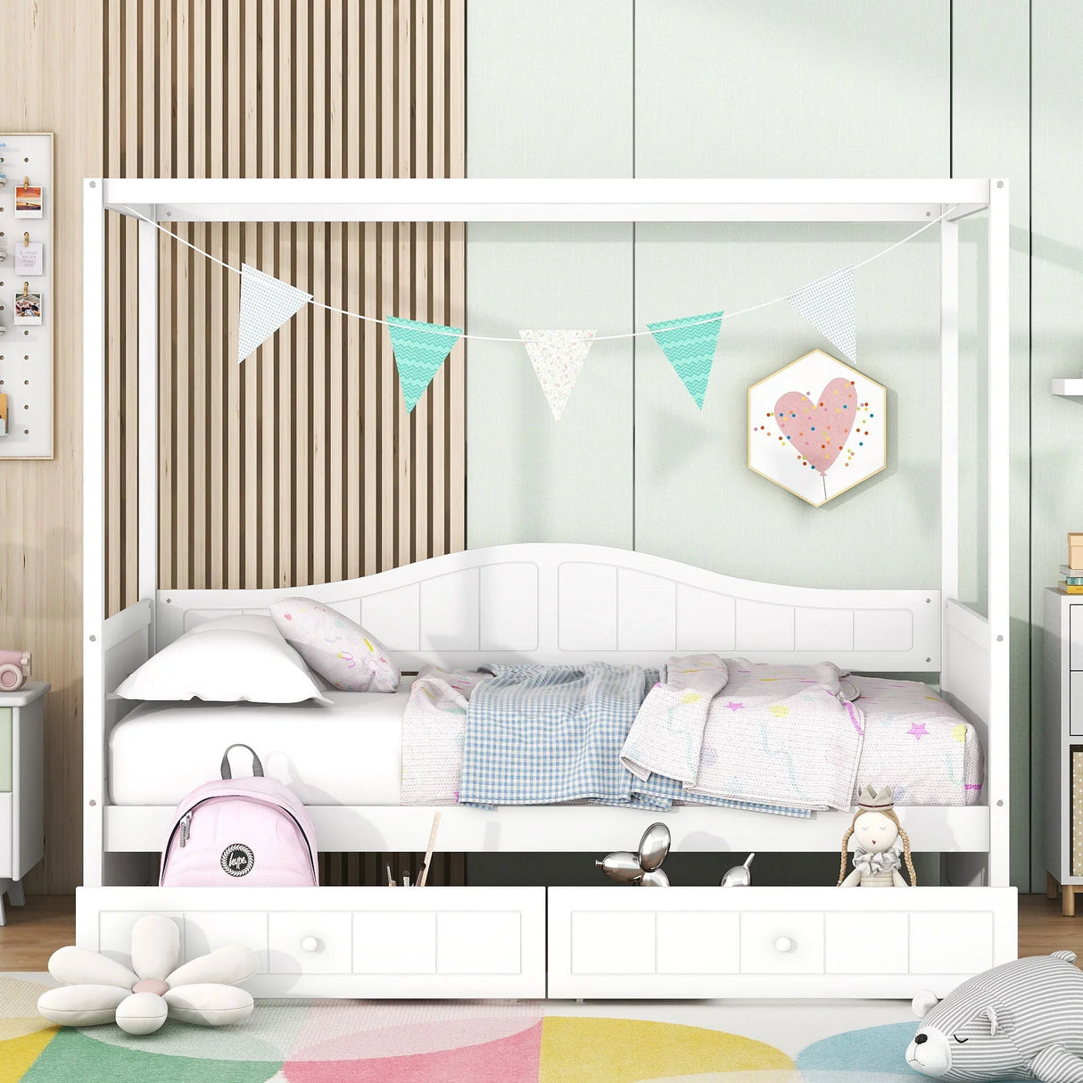 Modern Canopy Day Bed - Furniture Home Direct