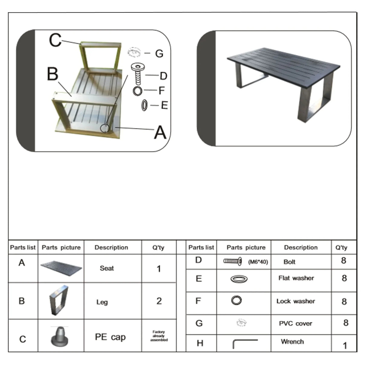 Coffee Table - Furniture Home Direct