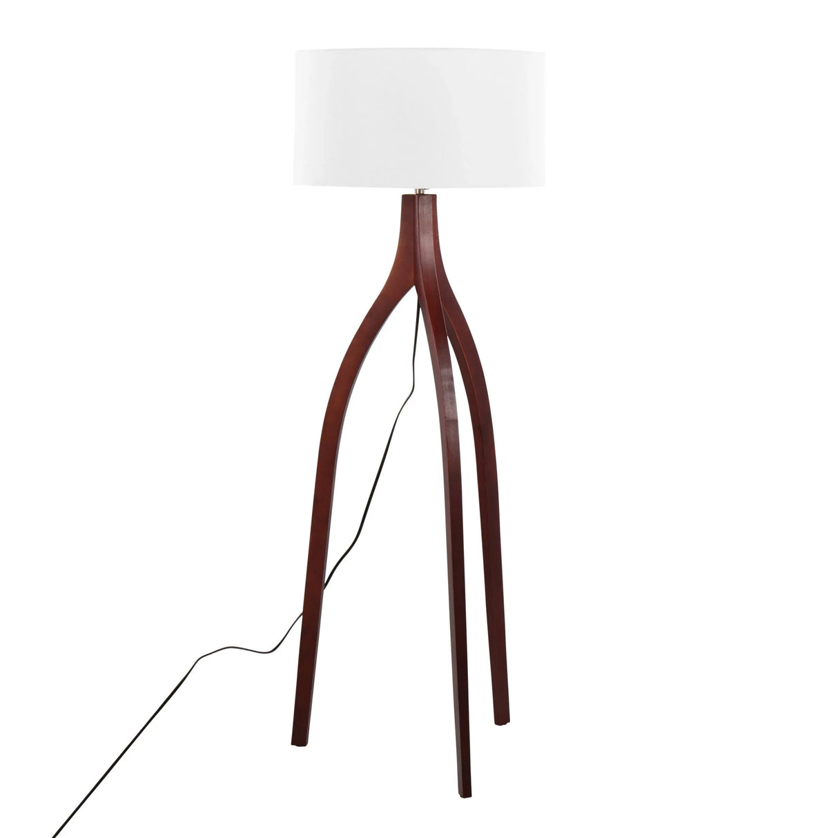 Wishbone - Contemporary Floor Lamp - Furniture Home Direct