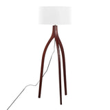 Wishbone - Contemporary Floor Lamp - Furniture Home Direct