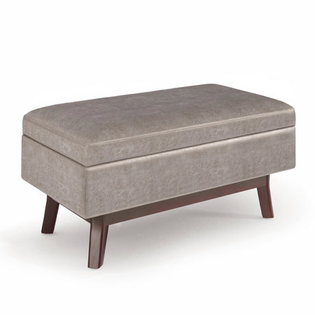 Owen - Upholstered Rectangular Storage Ottoman - Furniture Home Direct
