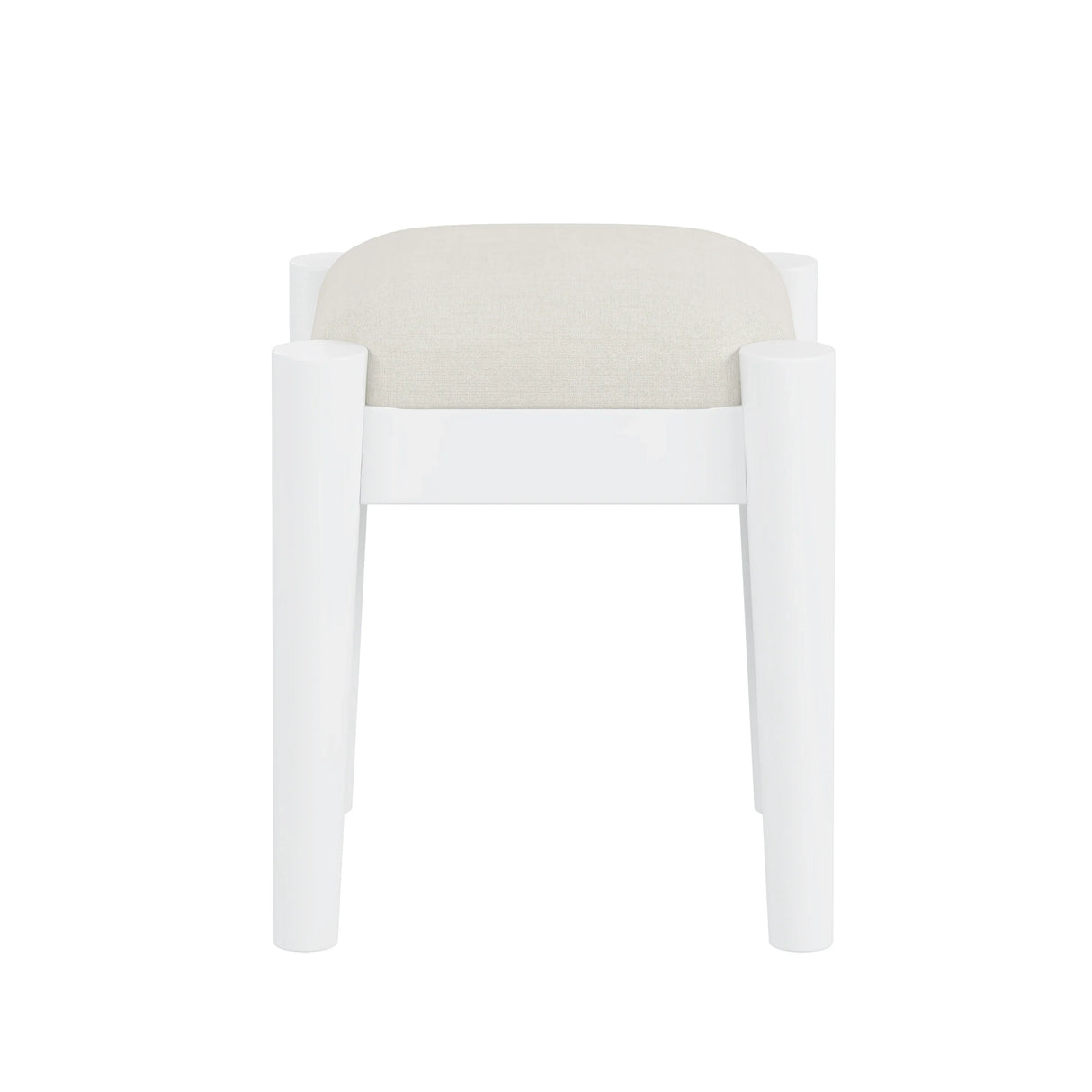 Vanity Desk Bohemian Retro Wood Makeup Station White - Furniture Home Direct