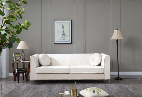 Delray - Micro Suede Sofa - Furniture Home Direct