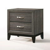 Valdemar - Nightstand - Weathered Gray - Furniture Home Direct