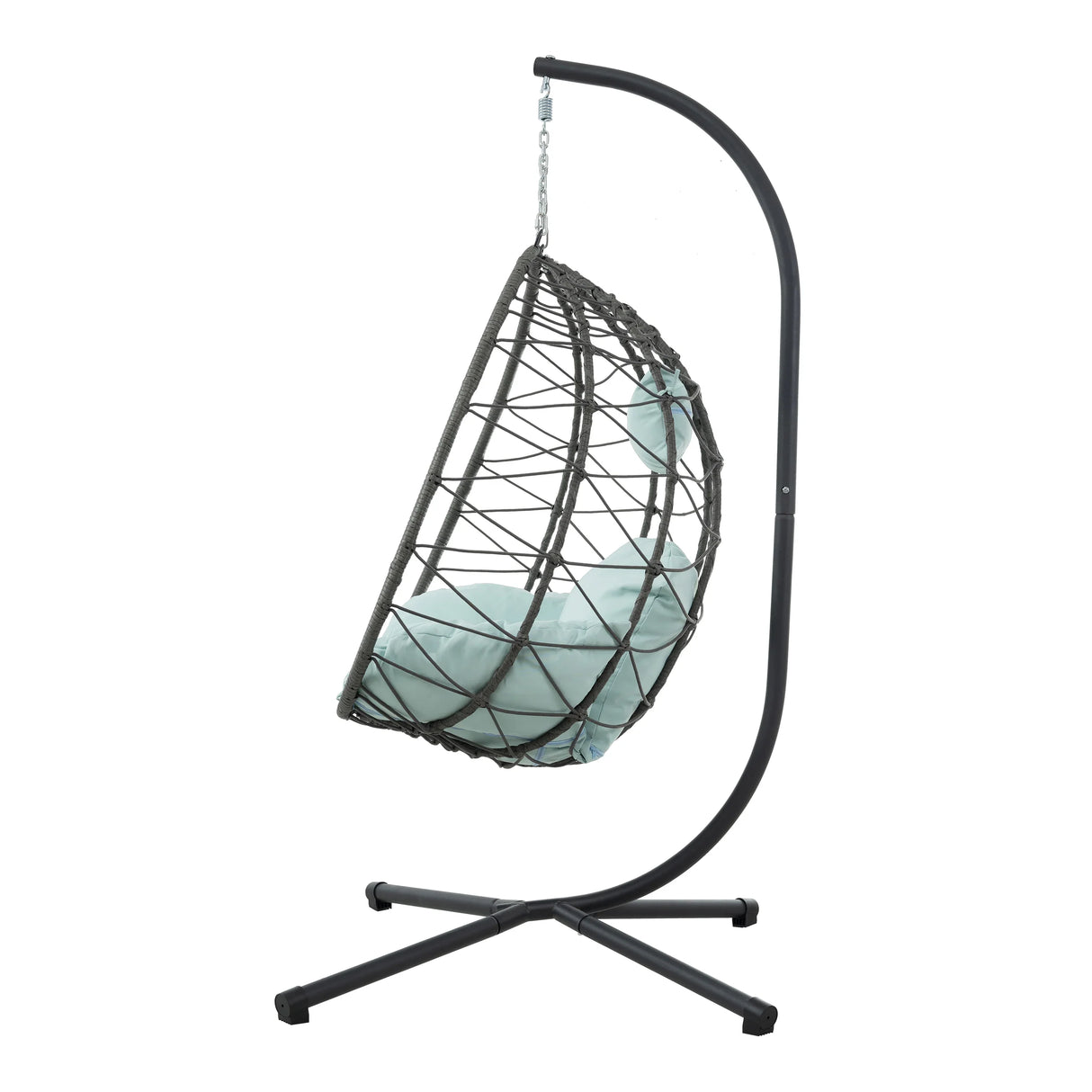 Egg Chair with Stand - Foam Green - Furniture Home Direct